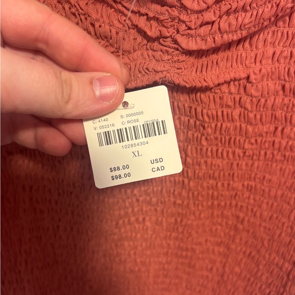 NWT ✨ By Anthropologie Smocked Slip - Picture 7 of 12